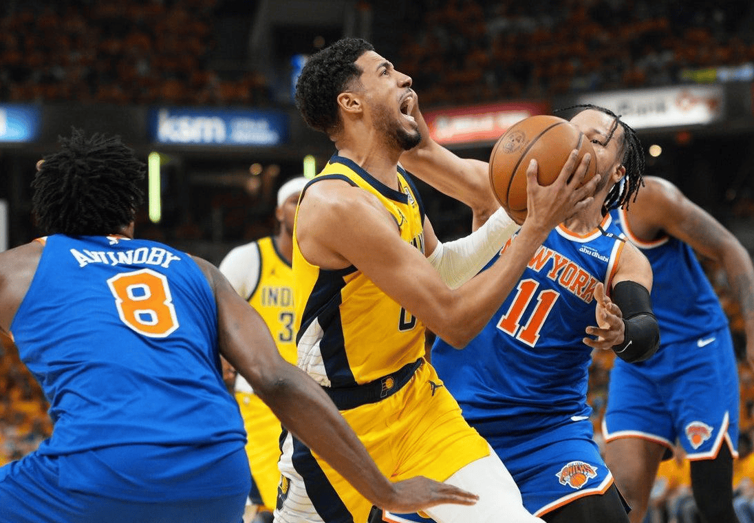 步行者对抗尼克斯,胜利在望 步行者对抗尼克斯,胜利在望